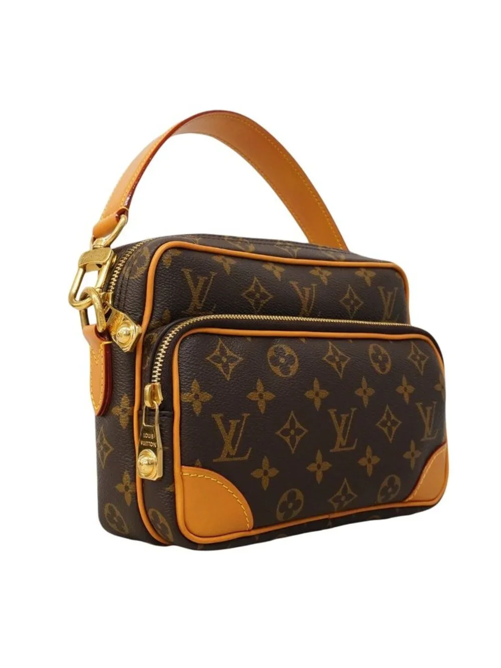 Louis Vuitton Handbag Monogram Archive Nile Brown 2-Way